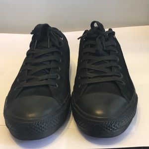 All black converse size 10.5 used